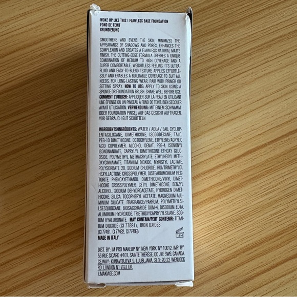 NEW IL MAKIAGE Woke Up Like This Flawless Base Foundation Series CL Shade 60 - Picture 5 of 6